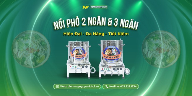 Nồi phở điện máy Nguyên Khôi