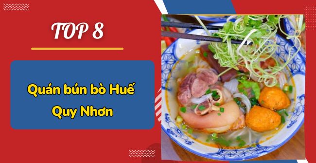 Quán bún bò Huế Quy Nhơn