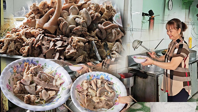 Quảng bá quán cháo lòng thu hút khách