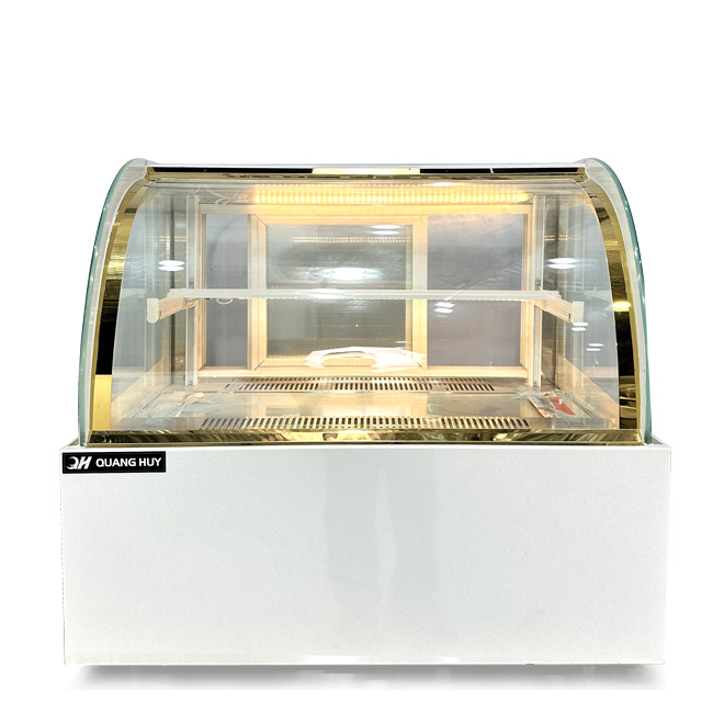 Tủ trưng bày bánh kem 0.9m 2 tầng cửa sau TBK2T-0.9BC