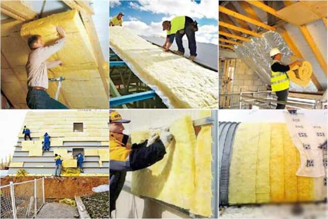 Ứng dụng của bông thủy tinh cách nhiệt