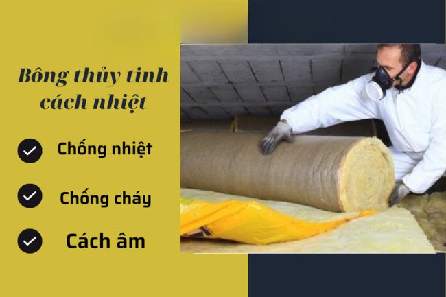 Ưu điểm của bông thủy tinh cách nhiệt