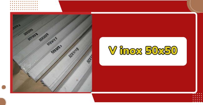 V inox 50×50