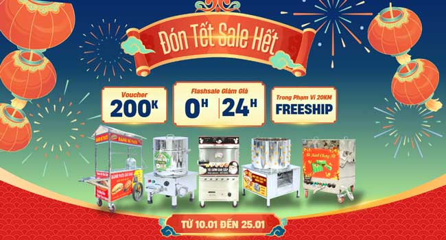 Ưu đãi cực sâu dịp Tết lên đến 70%