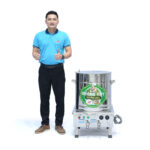 Nồi nấu phở 2 ngăn 300L mâm nhiệt QHNP-300-2N