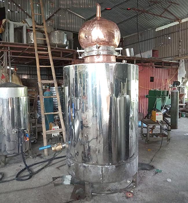 Nồi hồ lô nấu rượu đun cách thủy