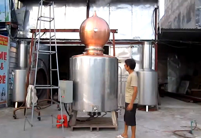 Nồi nấu rượu hồ lô an toàn