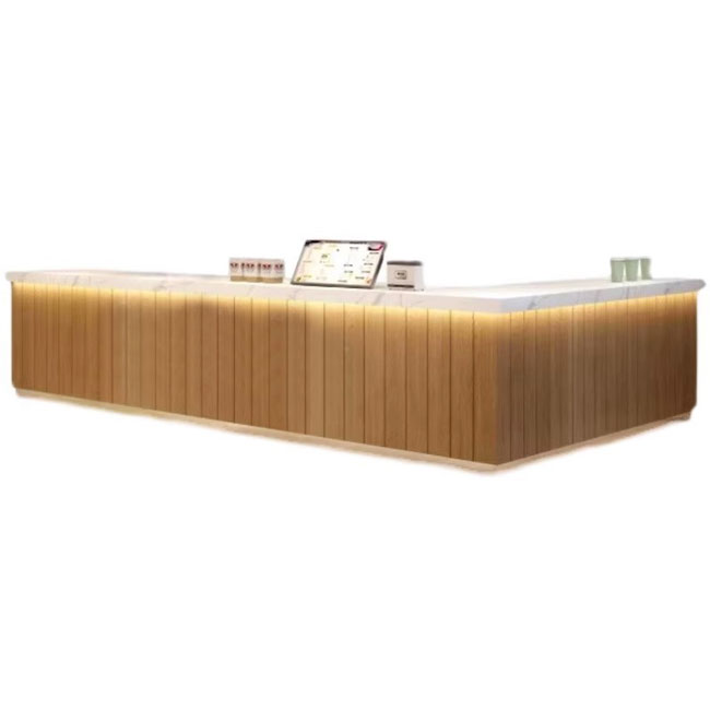 Quầy pha chế bằng gỗ