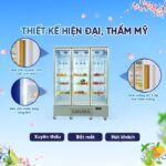 Tủ mát 3 cánh 1500L KW-LC-1500FX