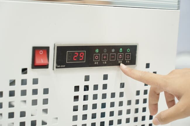 Chỉnh nhiệt độ không phù hợp