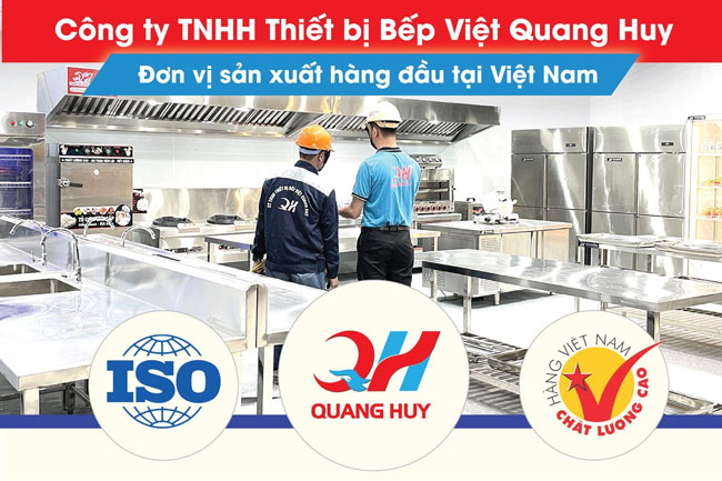 Quang Huy Plaza - Đơn vị sản xuất thiết bị bếp hàng đầu