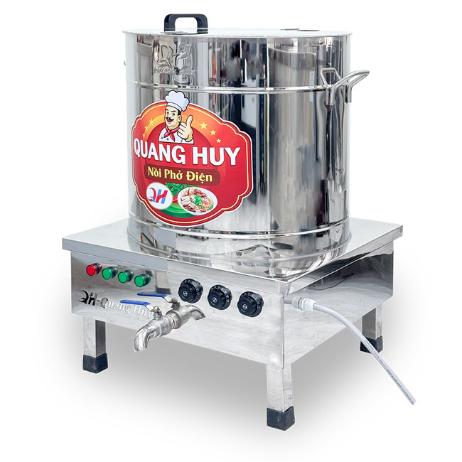 Nồi nấu phở điện tiết kiệm chi phí vận hành