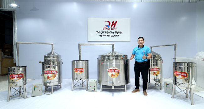 Nồi rượu Quang Huy