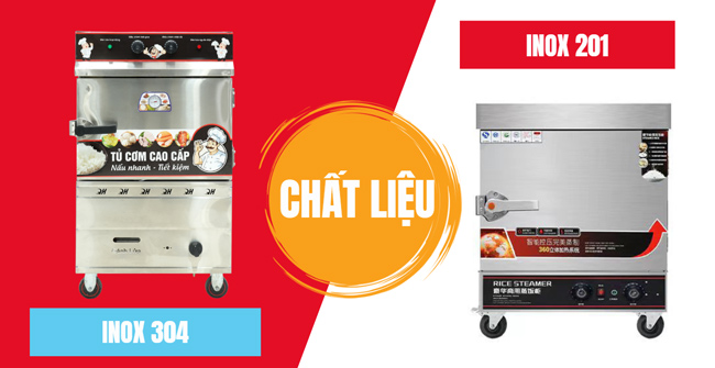 Chất liệu của tủ cơm Việt Nam và Trung Quốc