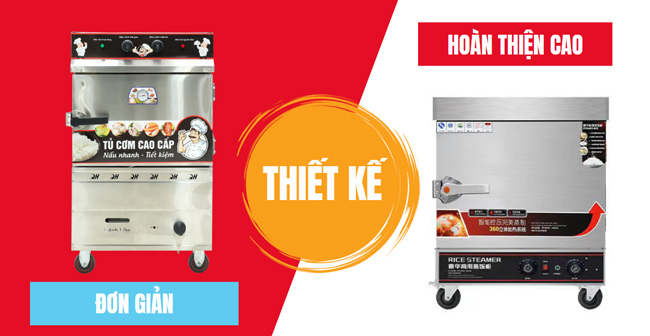 Hình thức của 2 loại sản phẩm