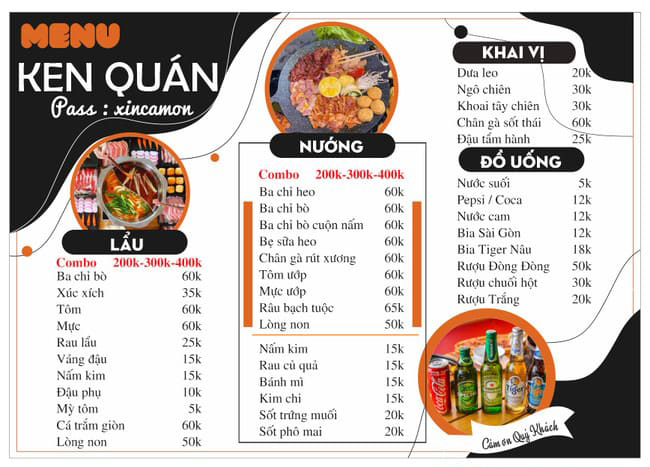 Tạo sự đa dạng trong thực đơn