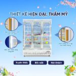 Tủ mát 3 cánh KW-3CMD 1400L