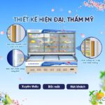 Tủ mát 3 cánh KW-3C2CD 1300L 2 chế độ