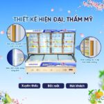 Tủ mát 4 cánh KW-4C2CD 1670L 2 chế độ