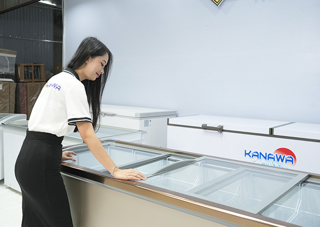 Tủ đông nằm 3 cánh các yếu tố ảnh hưởng đến điện năng