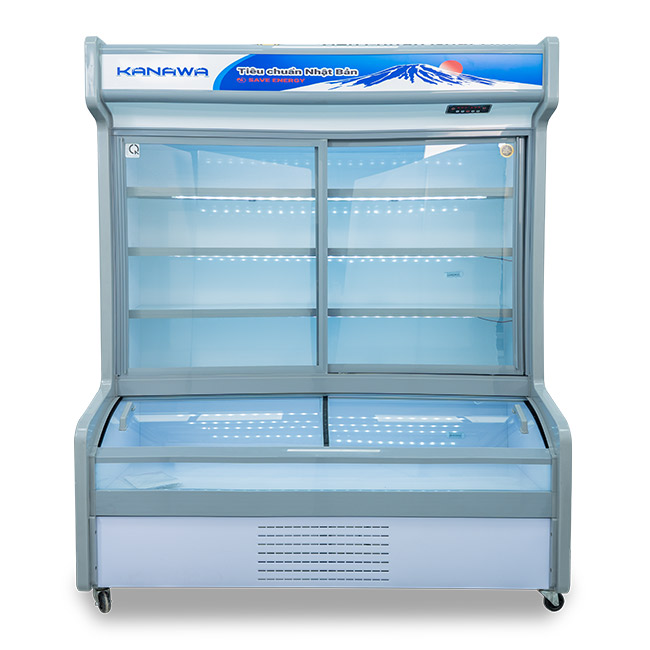 Tủ mát 2 cánh KW-2C2CD 1100L 2 chế độ