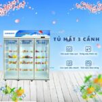 Tủ mát 3 cánh KW-LC-1800FS 1348L mới