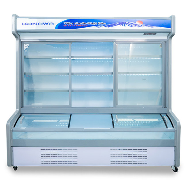 Tủ mát 3 cánh 3C2CD-1270L 2 chế độ