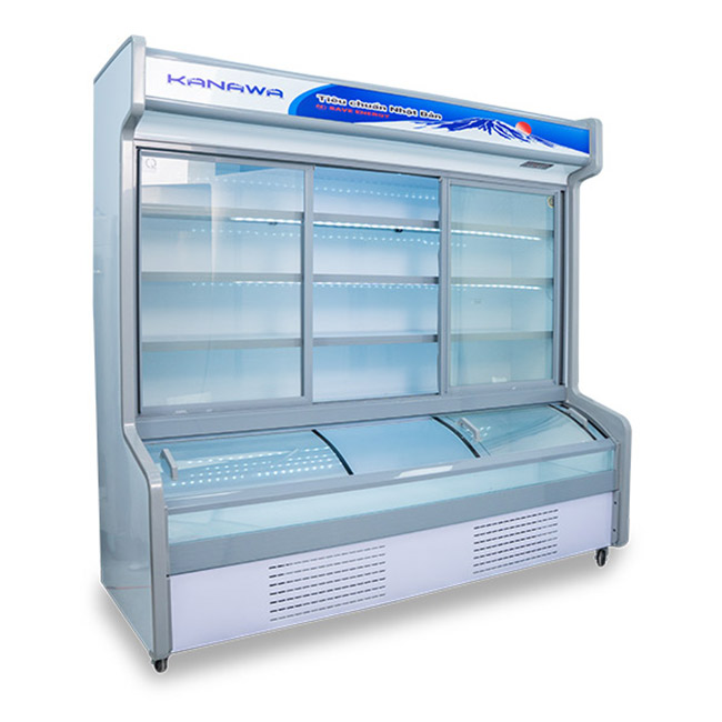 Tủ mát 3 cánh 3C2CD-1270L 2 chế độ