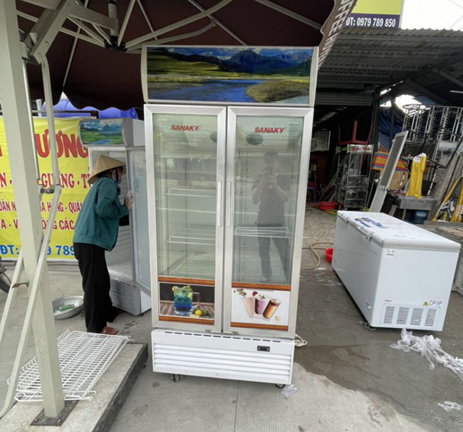 Địa chỉ bán tủ mát thanh lý offline