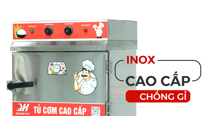 Chất liệu tủ cơm Quang Huy