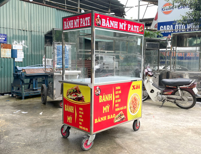 Giúp quầy bán nổi bật giữa hàng chục đối thủ xung quanh