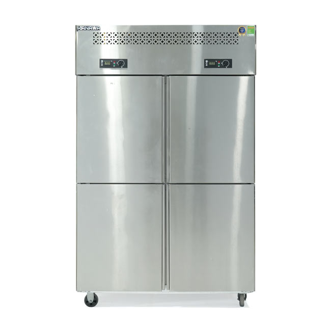 Tủ đông đứng 4 cánh 1038L KW-4CBO2-QG quạt gió 2 chế độ