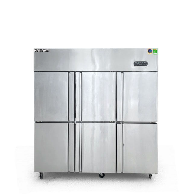 Tủ đông đứng 6 cánh 1598L 6CBO-QG (làm lạnh quạt gió)