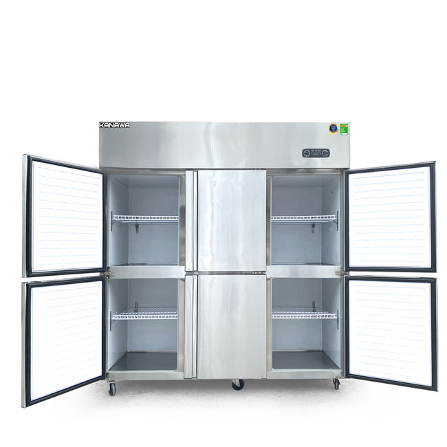 Tủ đông đứng 6 cánh 1598L 6CBO-QG (làm lạnh quạt gió)