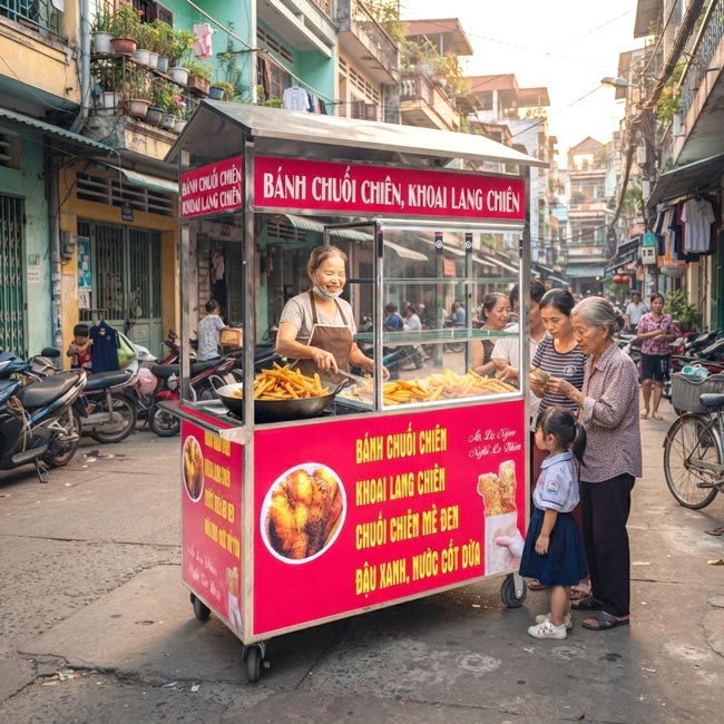 Khu dân cư đông đúc – Kinh doanh lâu dài, ít cạnh tranh