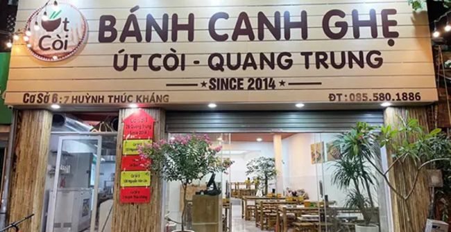mẫu quán bánh canh