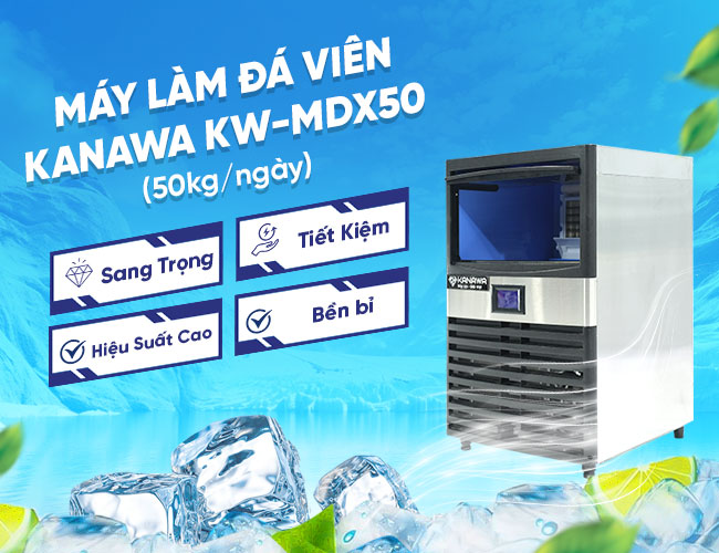 Lợi ích khi sử dụng máy làm đá viên 50kg