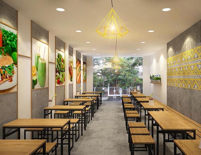 Bày trí nội thất cửa hàng