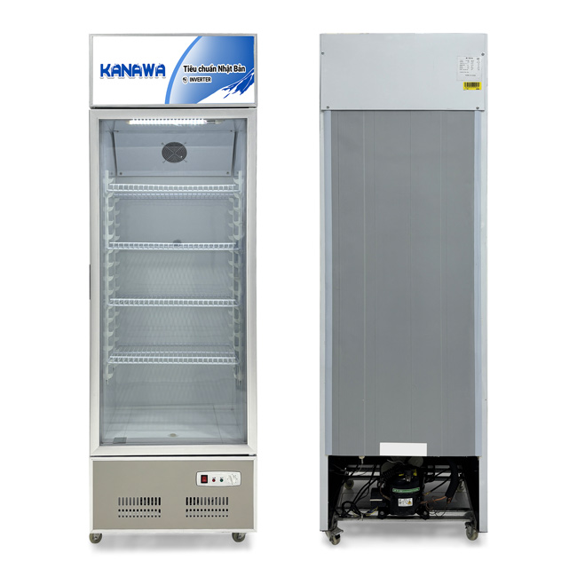 Tủ mát đứng 1 cánh kính 330L KW-YLG-600ZC