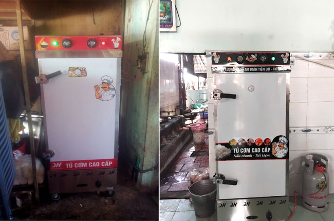 Feedback của khách hàng mua tủ cơm Quang Huy