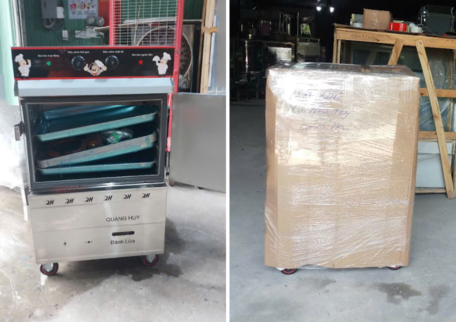 Chuẩn bị hàng vận chuyển cho khách