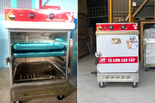 Tủ cơm Quang Huy giao hàng tận nơi