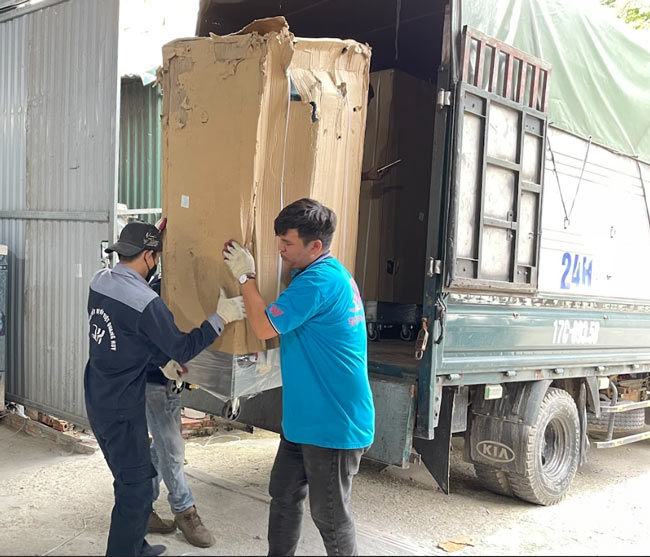 Thời gian vận chuyển tủ cơm 8 khay điện gas