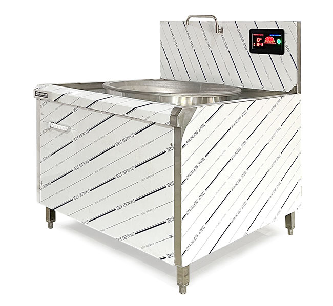 Bếp xào điện từ 1 họng liền chảo 1m1 ưu điểm nổi trội