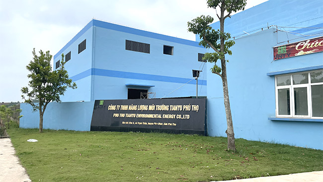 Nhà máy xử lý rác Tianyu Phú Thọ