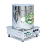 Nồi nấu phở 3 ngăn 120L mâm nhiệt QHNP-120-3N