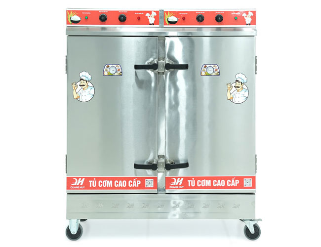 Tủ hấp cơm 70kg inox 304