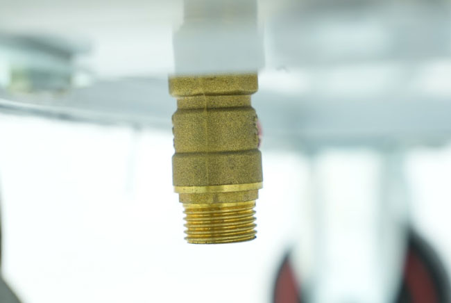 Van xả đáy tủ cơm