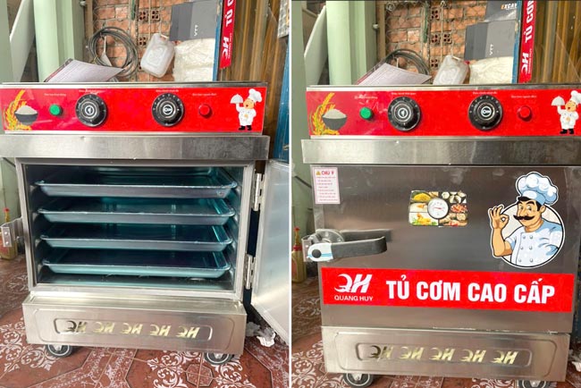 Feedback tủ nấu cơm 10kg
