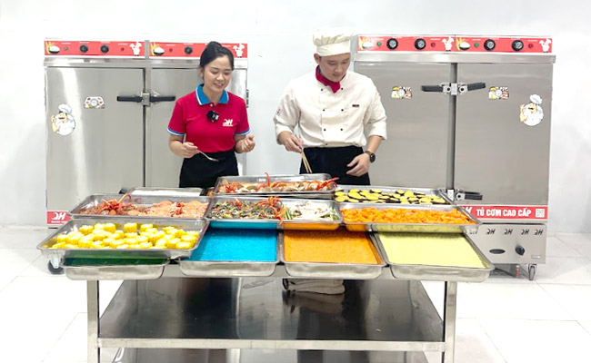 Tủ nấu hấp cơm 80kg